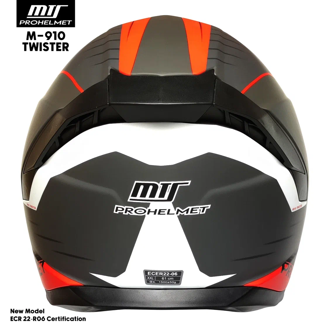 MTS 910 TWISTER MAT İÇTEN GÜNEŞ GÖZLÜKLÜ FULL FACE KASK