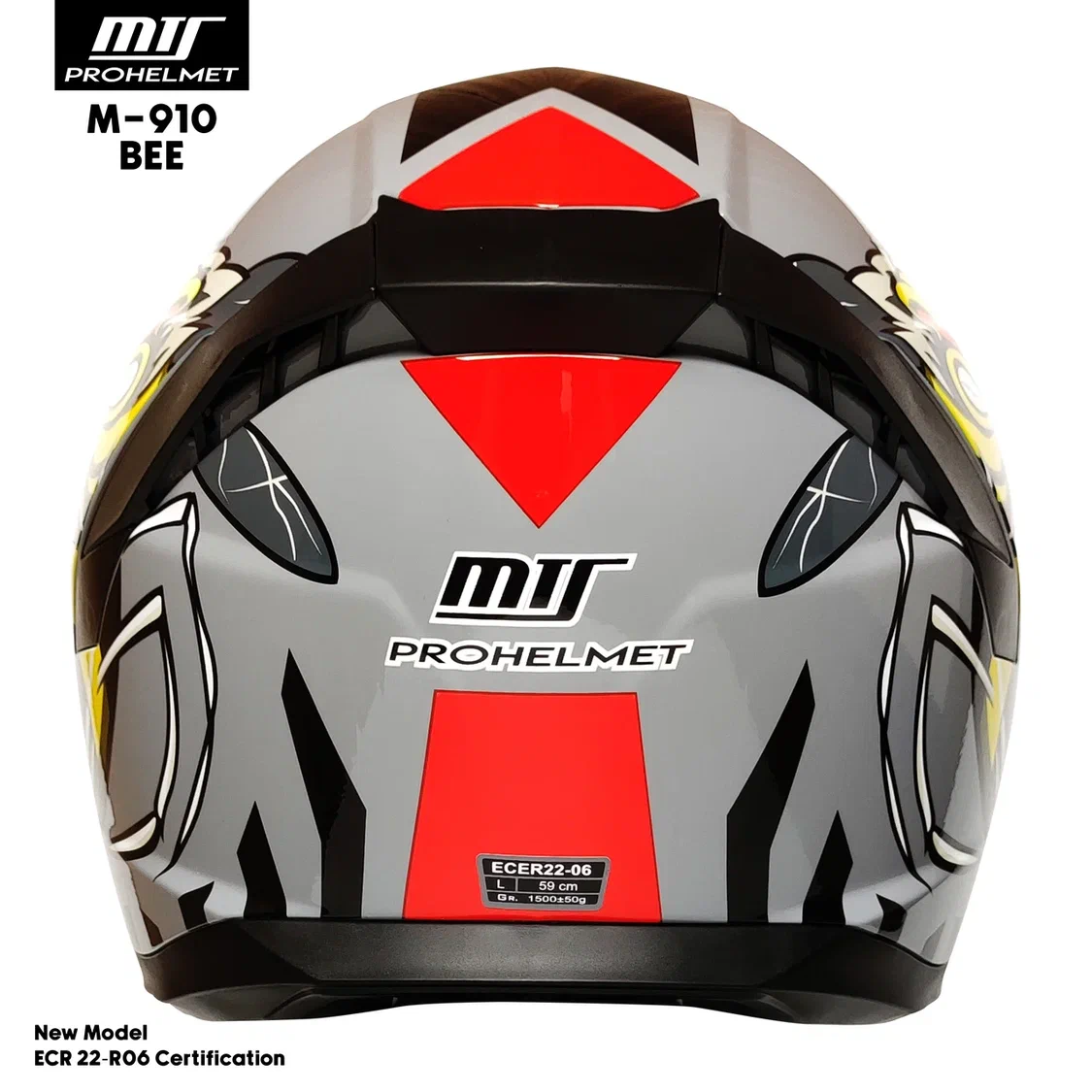 MTS 910 GRAY İÇTEN GÜNEŞ GÖZLÜKLÜ FULL FACE KASK