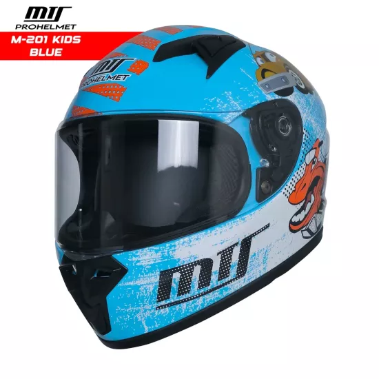 MTS 201 KIDS BLUE ÇOCUK KASKI FULL FACE