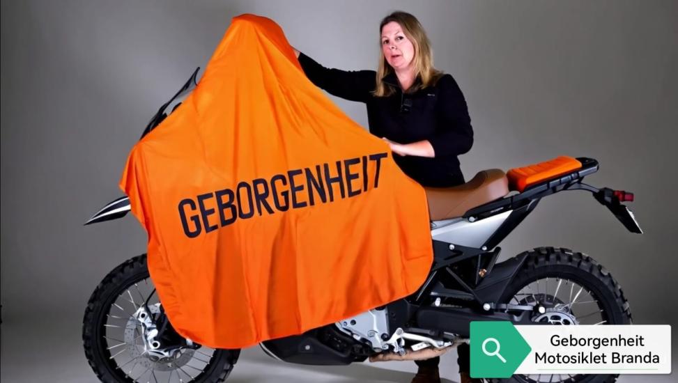 GEBORGENHEİT MOTOSİKLET BRANDASI