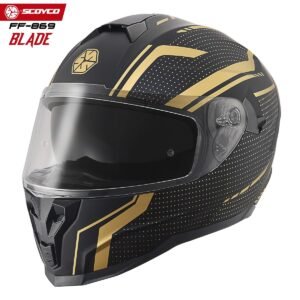 SCOYCO BLADE FF-869 FULL FACE KASK FF-869-B