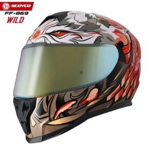 SCOYCO WİLD FF-869 FULL FACE KASK FF-869-WL